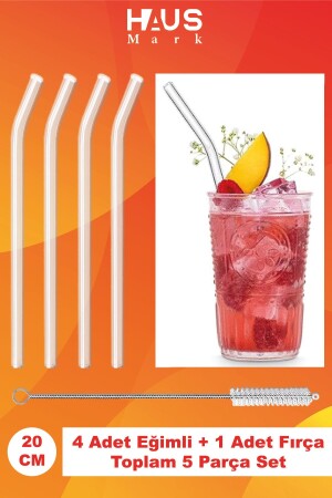 4Pcs Glass Pipette 20cm length - 1Pcs Cleaning Brush - 1. Quality thermosilicate borosilicate cup - Hausmark