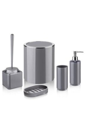 5 Li Banyo Seti Gri alkanmodel - Lossa