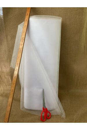 5 Meter Kristalltüll – Bündel- und Tablettdekorationstüll – Tür-Tutu-Tüll_beyazboy 5 Meter 1-5 Meter Schneewittchen - Uğur Bujiteri