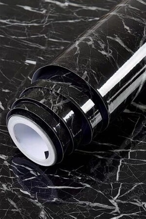 5 Meters Kitchen Cabinet Covering Marble Look Self Adhesive Foil Table Shelf Covering Paper - Factorial