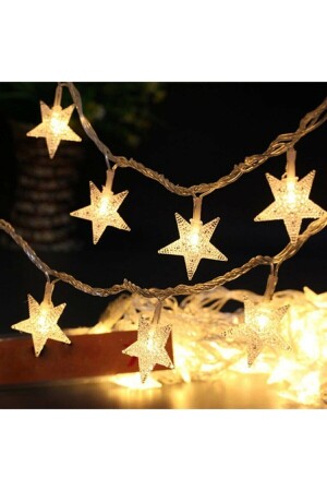 5 Meters Starry Brass Led Daylight Color with Decorative Plug - Winesso