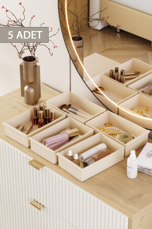 5 Multi-Purpose Drawer Organizer Set - Dovi Home