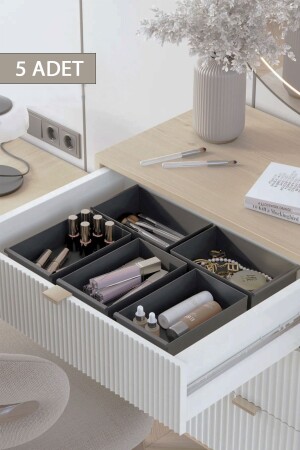 5 Multi-Purpose Drawer Organizer Set - Dovi Home