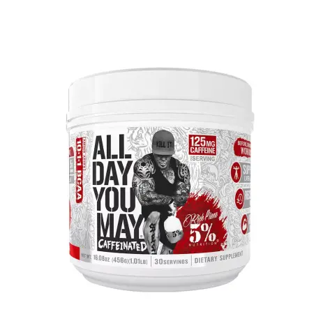 5% Nutrition All Day You May Bcaa Recovery Drink: Legendary Series - Aminosav Komplex (435 g, Fruit Punch) - 5% Nutrition