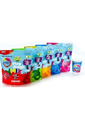 5 Pack DIY Play Dough Natural Play Dough Powder - Mammacomicadough