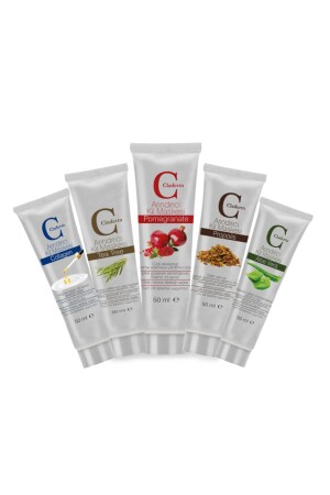 5 packs 50ml. (Aloe-Tea Tree-Pomegranate-Propolis-Collagen) Set - Claderm
