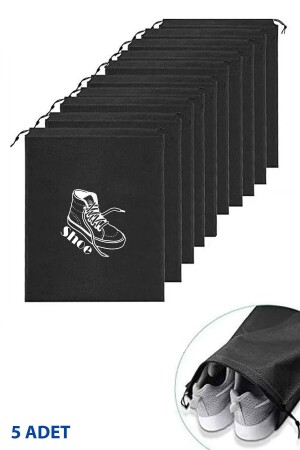 5 PCS Shoe Carrying and Storage Bags and Pouches - Suitcase Organizer Bag - Woys Bags