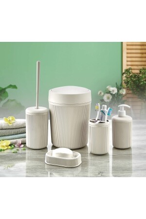 5 Piece Bathroom Set Bathroom Set - Fom Home