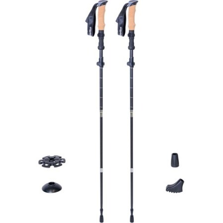 5-Piece Carbon Fiber Hiking Poles inSPORTline Caretera - inSPORTline