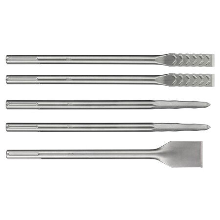 5-piece chisel set MAKITA E-20236 SDS-Max Premium - Makita Accessories