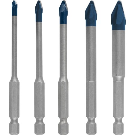 5-piece drill bit set BOSCH Expert Hex-9 HardCeramic - Bosch
