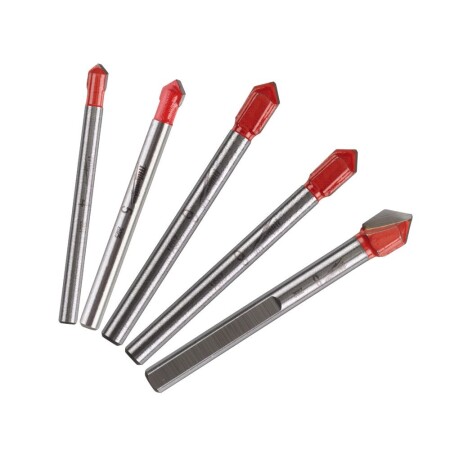 5-piece glass drill bit set MILWAUKEE - Milwaukee Accessories