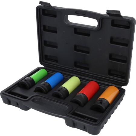 5-piece impact socket set KS TOOLS 1/2