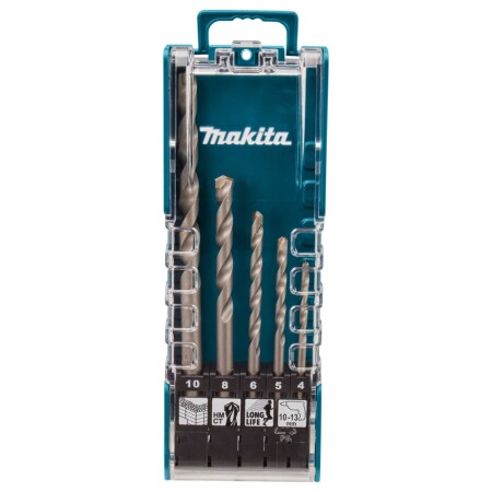 5-piece masonry drill bit set MAKITA E-11536 - Makita Accessories