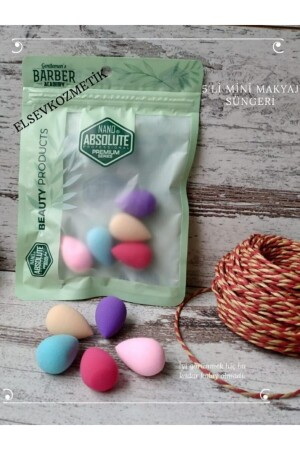 5-Piece Mini Makeup Sponge K-011 Elsevkozmetik - Nano Absolute