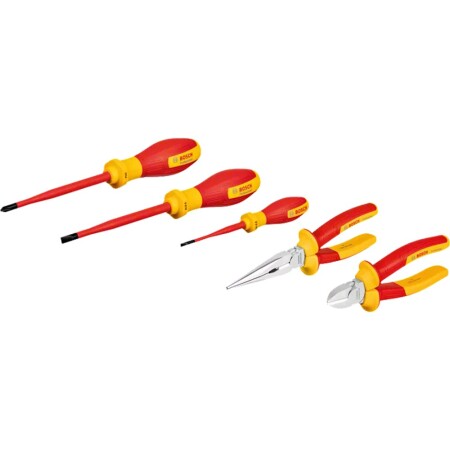 5-piece pliers and screwdriver set BOSCH VDE - Bosch