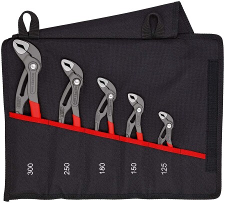 5-piece pliers set KNIPEX Cobra 001955S5 - Knipex