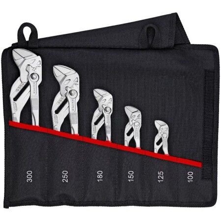 5-piece pliers-wrench set KNIPEX 001955S4 - Knipex
