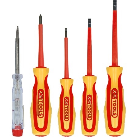 5-piece screwdriver set for electricians KS TOOLS - KsTools