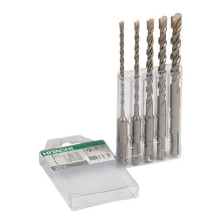 5-piece SDS+ concrete drill bit set HiKOKI - HiKOKI Accessories