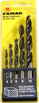 5-piece wood drill set FAMAG - Famag