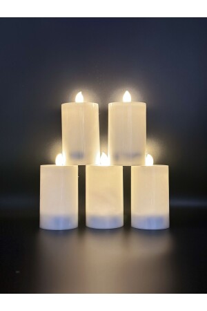 5 Pieces 10 Cm Batom Cap 6 Cm Cream Color - Led Mum