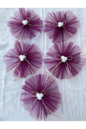 5 Pieces of Plum Convoy Ornament - Bundle Ornament - Uğur Bujiteri