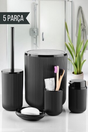 5-teiliges Badezimmer-Set - Nandy Home