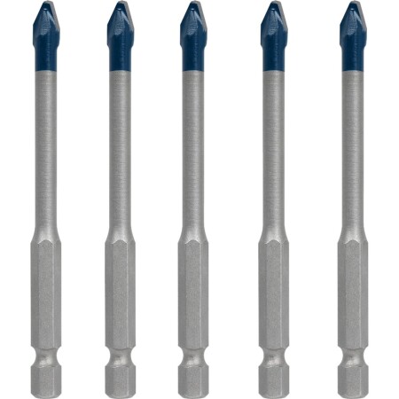 5-teiliges Bohrer-Set für Dachziegel BOSCH Expert Hex-9 Hartkeramik - Bosch