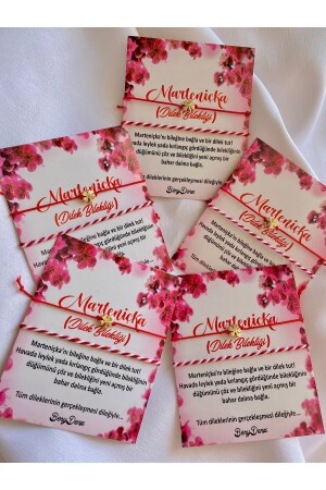 5-teiliges vergoldetes Martenichka- und Glücksklee-Armband (MIT KARTE UND GESCHENKPAKET) - BeryDenz