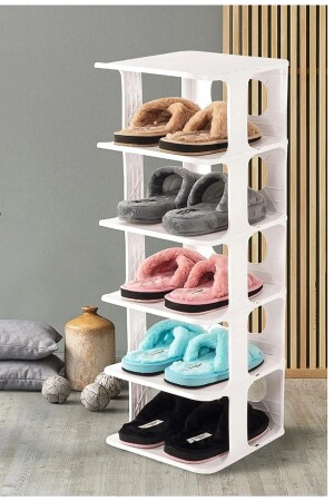 5 Tiers Luxury Shoe Rack Shoe Rack Slippers Organizer Portable Multilayer Closet - Bayev