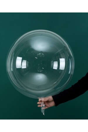 5 Transparent Bobo Balloons High Quality - Balon Parti