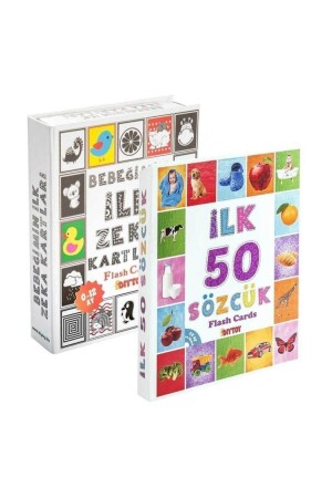 (مينز) - 50 كلمة الأولى، بطاقات ذكاء الطفل الأولى (ت01008146 - Dıytoy Yayınları