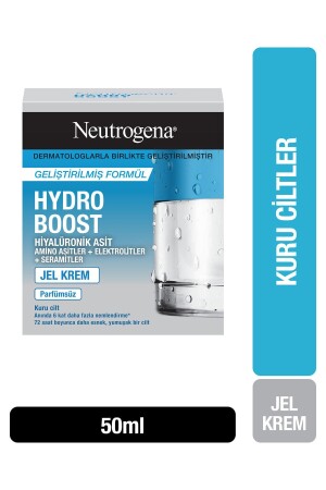 منىز هيدرو بوست جيل كريم رطوبة جيل الجلد الجاف كريم 50 مل 3574661287249 - Neutrogena