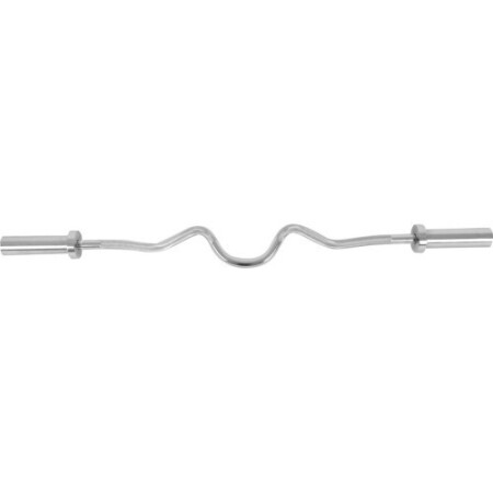 50 mm Kavisli Olimpik Halter inSPORTline OB-47G 120 cm (250 kg taşıma kapasitesi) - inSPORTline