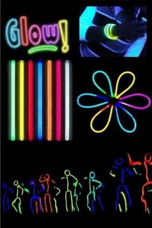 50 Pieces Luminous Stick Bracelet GENX-GLOWSTICK-50-PCS - Cosmonis
