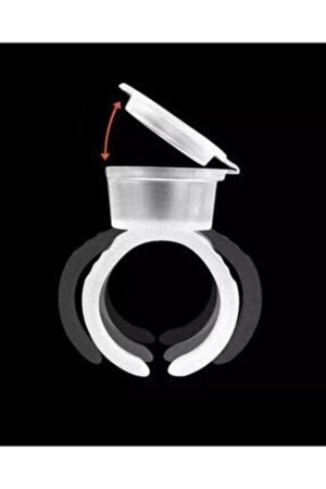 (50 Pieces) Permanent Makeup Microblading Covered Paint Ring İthlspti0176 - İthalSepeti