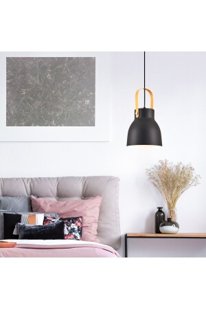 5025m-1a,19 Super Medium Size Single Pendant Lamp Chandelier Black 5025M-1A,19 - Özcan Aydınlatma