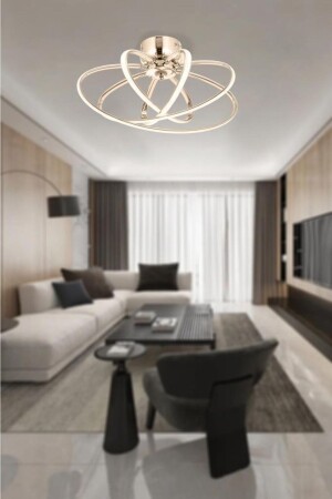 5100-4 4 LED Yellow Chandelier - Eray Aydınlatma