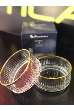 530042 Gold Elysia Çerezlik Kase - 510cc - 2 Adet elysiagoldbüyük01 - Paşabahçe