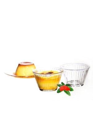 53298 Cream Caramel Bowl Set of 6 - Paşabahçe