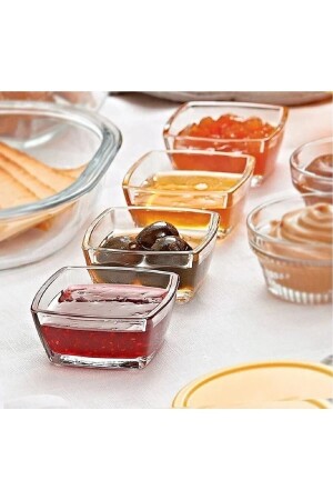 53682 Tokio Bowl, Mini Jam Bowl, Mini Bowl Set of 6 - Paşabahçe