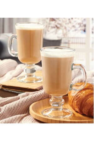 55141 Irish Coffee Set bestehend aus 2 Gläsern mit Henkeln - Paşabahçe