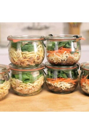 580 Ml Lale Set (4 Pieces) Wcktop Weck 580 ml Lale Set of 4 - Weck