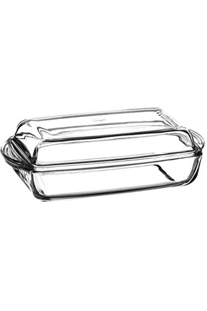 59019 Rechteckige Pyrex-Pfanne mit Deckel THTKDNTCR1028008 - Paşabahçe