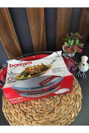 59022 Kapaklı Oval Tencere Fırın Kabı 590220 - Paşabahçe