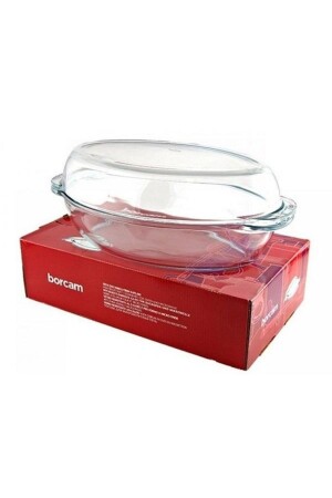 59052 Ovaler Pyrex-Topf mit Deckel P59052 - Paşabahçe