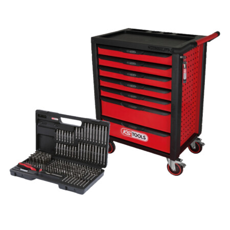 598-piece tool trolley KS TOOLS Racing line - KsTools