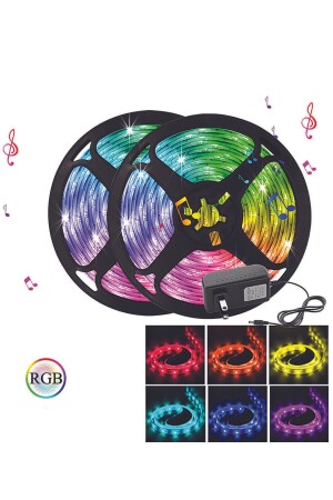 5mt Remote Controlled Floodlight RGB LED Strip Lamp Indoor and Outdoor Silicone Adhesive Lighting agu-5 mt single chip - AGUILAS