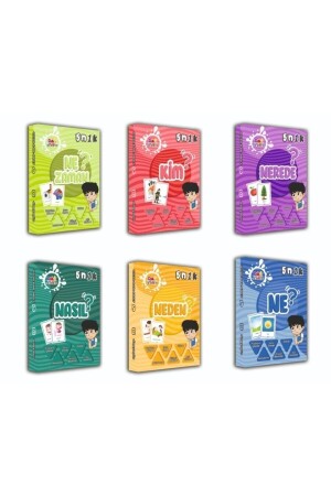 5n1k Question and Answer Set (6 BOXES) ES1001 - Dağ Yayıncılık